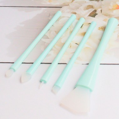 Set de brochas silicona x 5 - MI1481