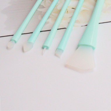 Set de brochas silicona x 5 - MI1481