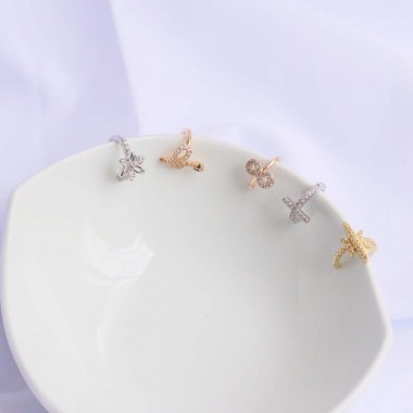 Earcuff microcirones pequeños - Covergold