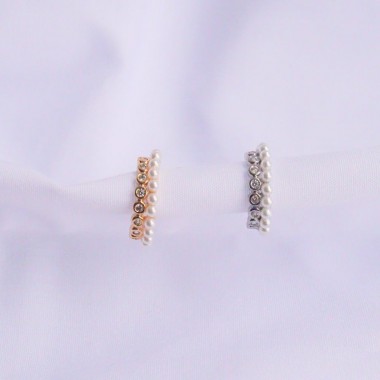 Earcuff Perlas - Covergold
