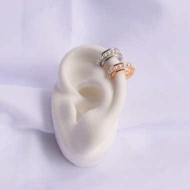Earcuff Perlas - Covergold