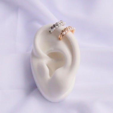 Earcuff Perlas - Covergold
