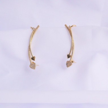 Aretes trepadores - Covergold