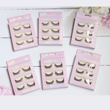 Pestañas x 3 glam lashes - Trendy