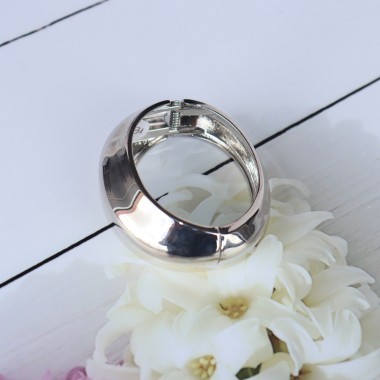 Brazalete plateado