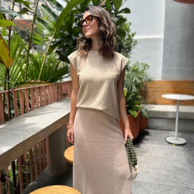 blusa manga corta tejida bogota
