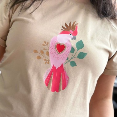 camisetas estamadas en algodon para mujer